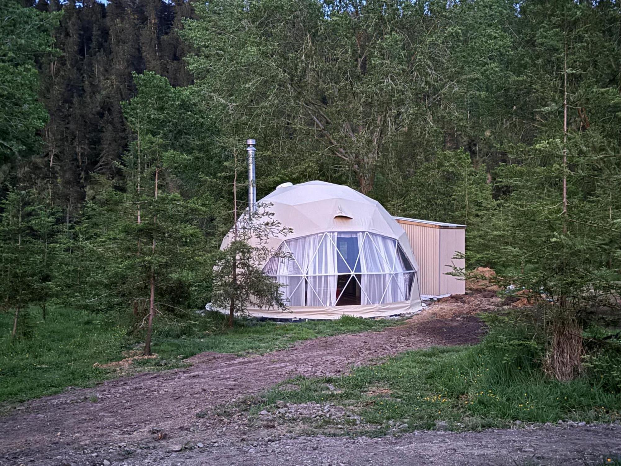 Takahuri Glamping Domes Whanganui Exterior foto
